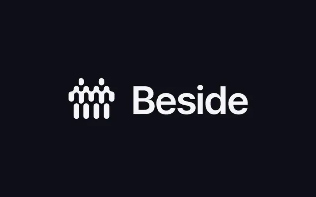 Beside