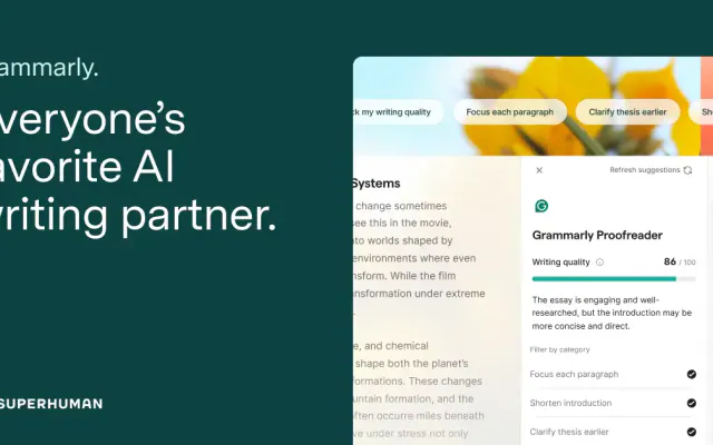 Grammarly by Superhuman