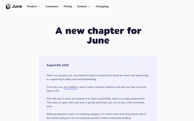 June