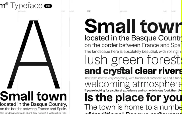 Uxum® Typeface 2.0